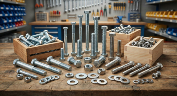 Endüstriyel Bağlantı Elemanları: Civata, Somun ve Saplama