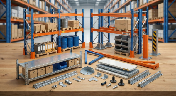 Endüstriyel Depolama Çözümleri: Ağır ve Hafif Yük Raf Sistemleri